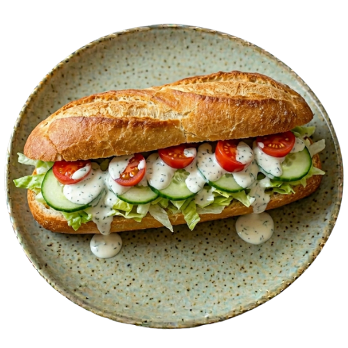 Stenovnbagt baguette